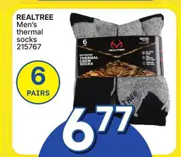 Rossy REALTREE Men's thermal socks offer