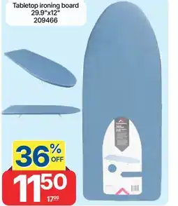 Rossy Tabletop ironing board offer