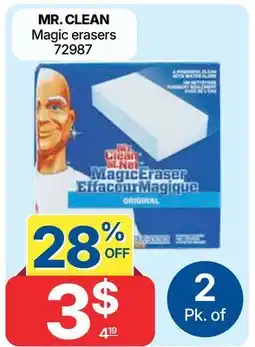 Rossy MR. CLEAN Magic Eraser original cleaning pads offer