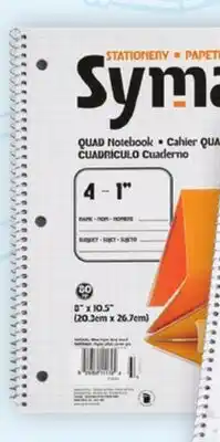 Rossy Spiral Graph Notebook offer