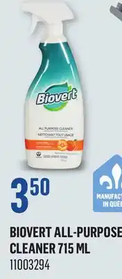 Canac BIOVERT ALL-PURPOSE CLEANER offer