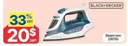 Rossy Steam iron offer