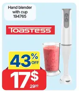 Rossy TOASTESS Hand blender with measuring cup offer