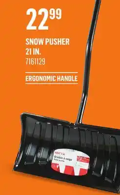 Canac SNOW PUSHER 21 IN offer