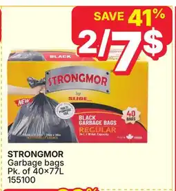 Rossy STRONGMOR Garbage bags offer