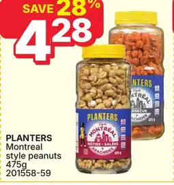 Rossy PLANTERS Montreal style peanuts offer