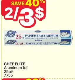 Rossy CHEF ELITE Aluminum foil offer
