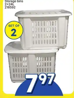 Rossy Storage bins offer