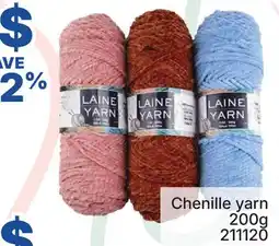 Rossy Chenille yarn offer