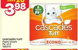Rossy CASCADES TUFF Paper towels offer