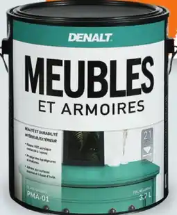 Canac FURNITURE AND CABINET INTERIOR LATEX PAINT NATURAL WHITE & COLOURS offer