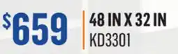 Canac CROME CONTOUR 48INX32IN offer