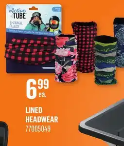 Canac LINED HEADWEAR offer