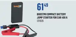 Canac BOOSTMI COMPACT BATTERY JUMP STARTER FOR CAR 400 A offer