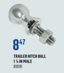 Canac TRAILER HITCH BALL 17/8IN MALE offer