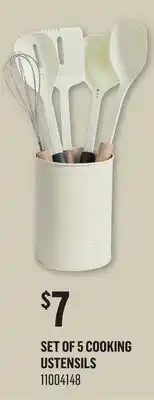 Canac Set of 5 Cooking ustensils offer