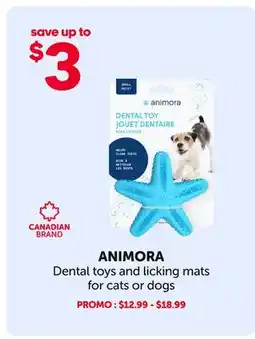Mondou ANIMORA Dental toys and licking mats for cats or dogs offer