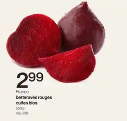 Avril Betteraves rouges cuites bios offer