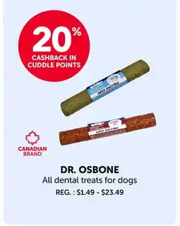 Mondou DR. OSBONE All dental treats for dogs offer