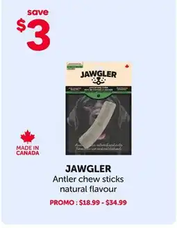 Mondou JAWGLER Antler chew sticks offer