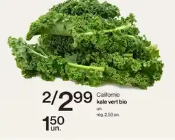 Avril kale vert bio offer