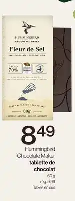 Avril Chocolate Maker tablette de chocolat offer