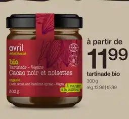 Avril Tartinade bio offer