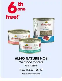 Mondou ALMO NATURE HQS Wet food for cats offer