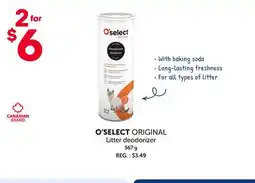 Mondou O'SELECT ORIGINAL Litter deodorizer offer