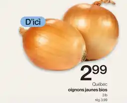 Avril oignons jaunes bios offer