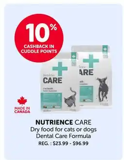 Mondou NUTRIENCE CARE Dry food for cats or dogs Dental Care Formula offer