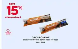Mondou GINGER OSBONE Selected individual dental treats for dogs offer