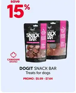 Mondou DOGIT SNACK BAR Treats for dogs offer