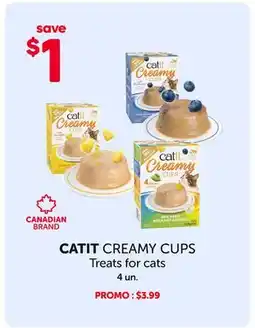 Mondou CATIT CREAMY CUPS Treats for cats offer