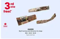 Mondou JAKERS Beef trachea and rib bones for dogs offer