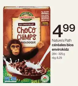 Avril Céréales bios envirokidz offer