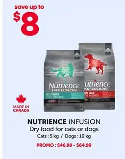 Mondou NUTRIENCE INFUSION Dry food for cats or dogs offer