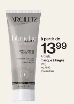 Avril Masque à l'argile offer