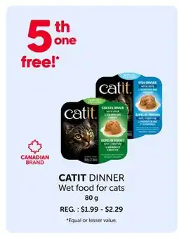 Mondou CATIT DINNER Wet food for cats offer