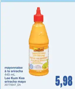 Wholesale Club MAYONNAISE À LA SRIRACHA offer