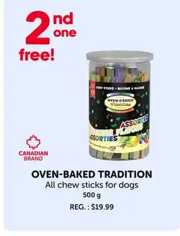 Mondou OVEN-BAKED TRADITION All chew sticks for dogs offer