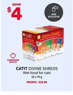 Mondou CATIT DIVINE SHREDS Wet food for cats offer
