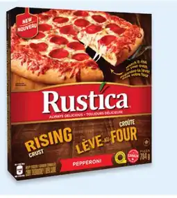 Walmart Rustica rising crust frozen pizza offer