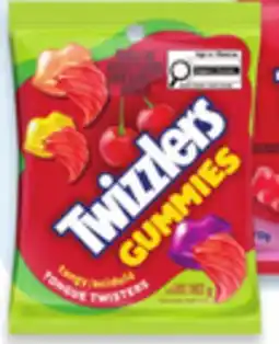 Walmart TWIZZLERS GUMMIES Strawberry or Tongue Twisters Tangy offer