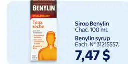 Walmart Benylin syrup offer