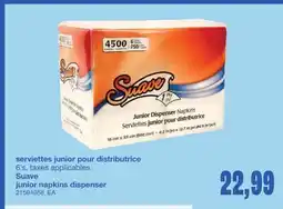 Wholesale Club SERVIETTES JUNIOR POUR DISTRIBUTRICE, 6'S offer
