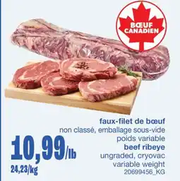 Wholesale Club FAUX-FILET DE BŒUF offer