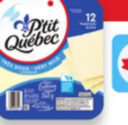 Walmart P'tit Québec cheese slices offer
