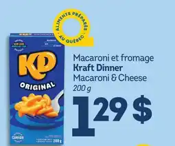 Wholesale Club MACARONI ET FROMAGE KRAFT DINNER offer