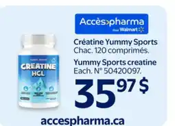 Walmart Yummy Sports creatine offer